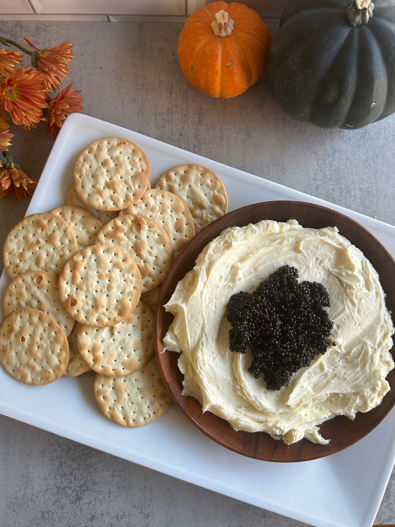 WHIPPED BRIE WITH CAVIAR