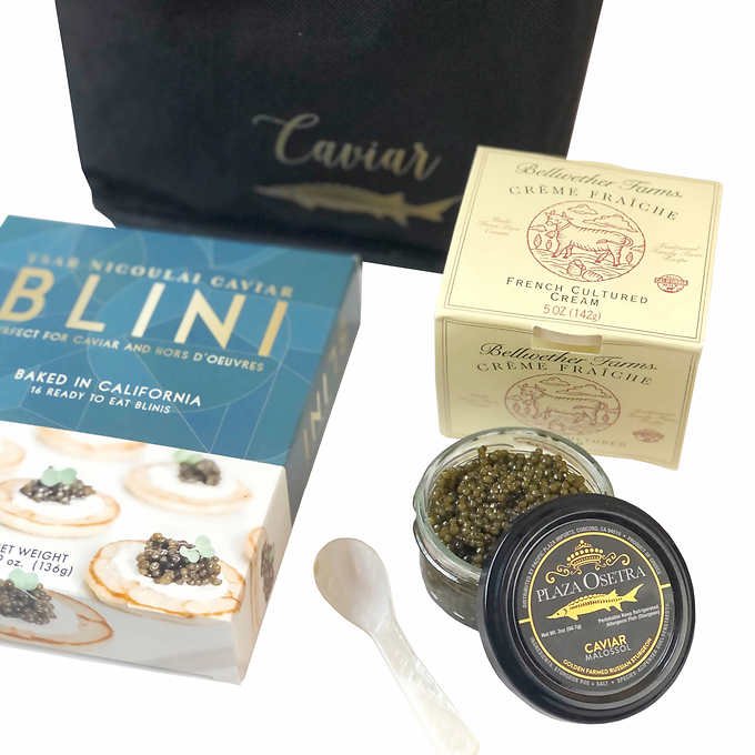 Golden Osetra Caviar Gift Set